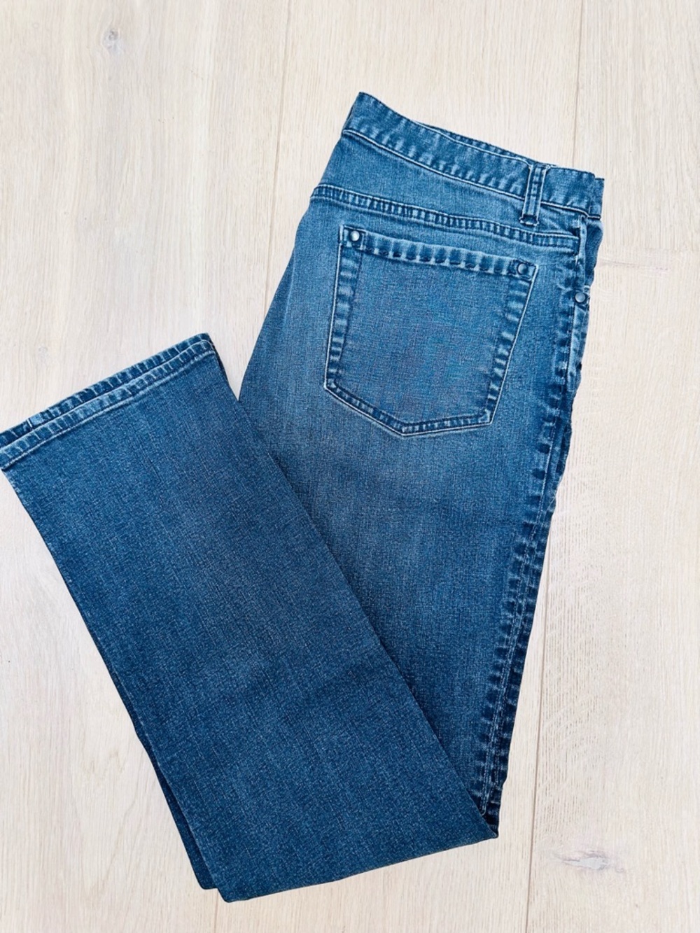 John Varvatos Faded Gray Denim Jeans Size: 36R